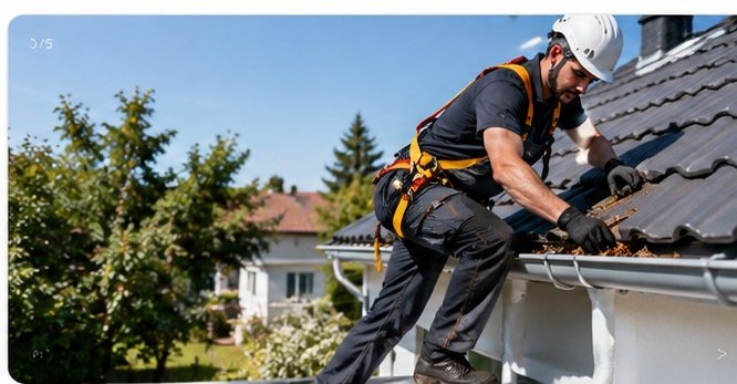 Professional roof maintenance service